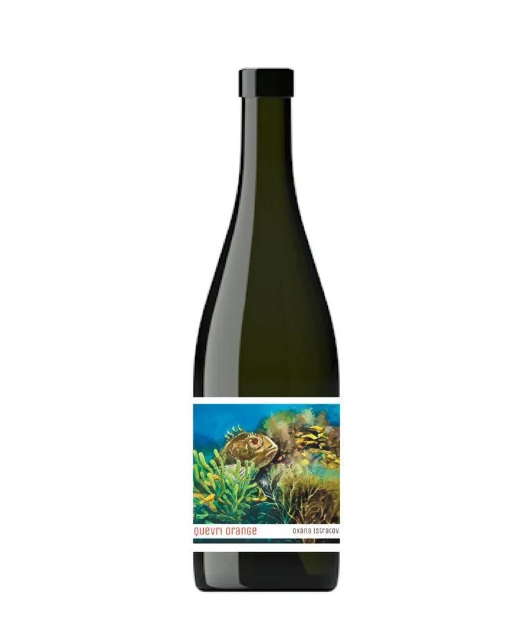 Бутылка вина Вионье Квеври — Oxana Istratova Wine